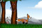 Shooter-in-einem-schießstand-fair