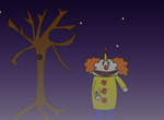 Lamhach-cluiche-clown-le-mailiseach