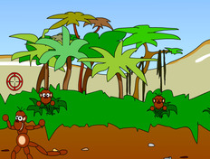 Shooting-igre-z-noro-opice